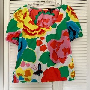 J Crew blouse size 8
